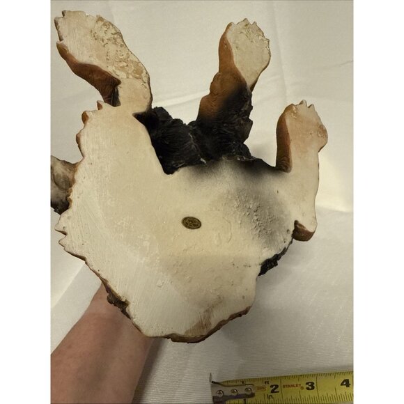 Large Resin Black and Tan Cocker Spaniel Dog Statue. 13.5” tall. - Picture 7 of 7